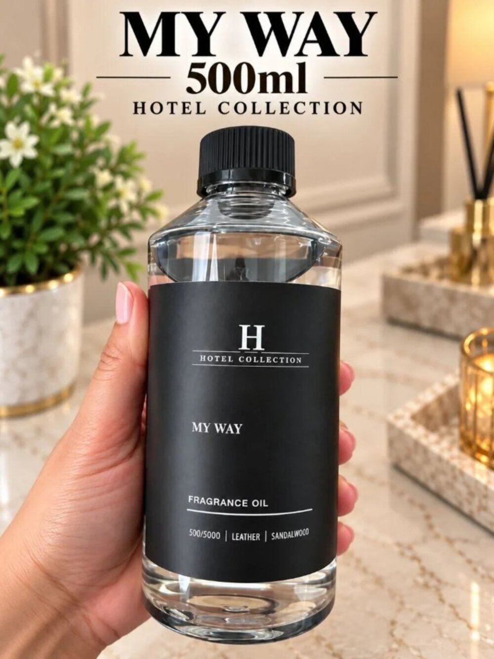 My Way 500ml Luxury Diffuser Oil | 1 Hotel Miami Inspired Scent Hotel ........